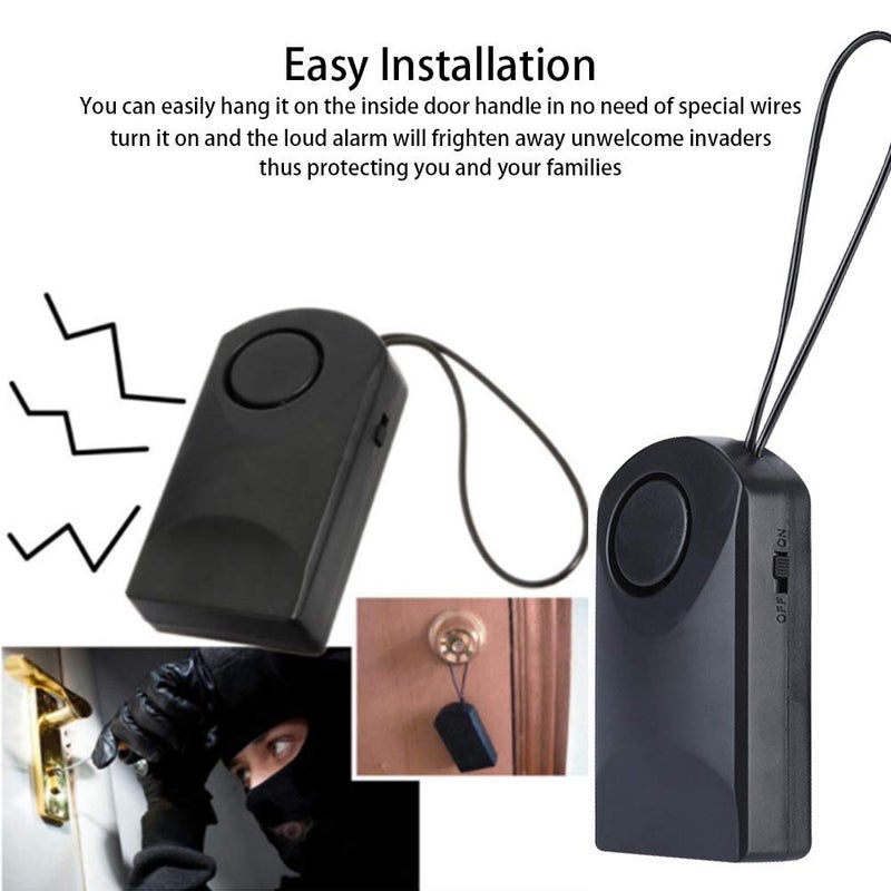 fosa Alarm , Security Portable Door ,Window ,Bag Alarm , 120db Touch Sensor Anti Theft Security Alarm Door Knob ,Easy to Install Security for Front Door , Belt ,Window - Image 5